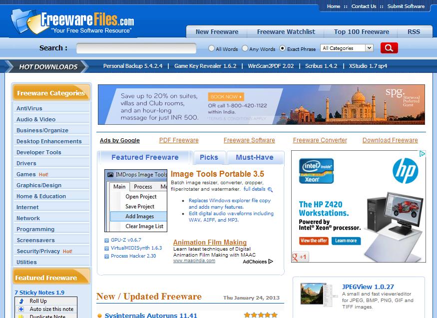 shareware freeware download sites